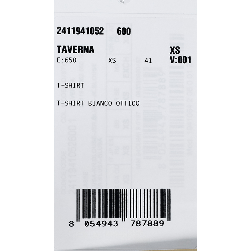 TAVERNA 棉質T恤 2411941052600-001
